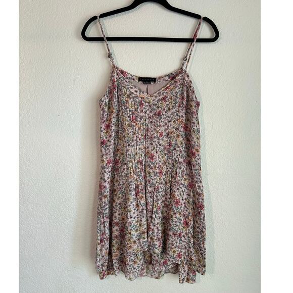 Sanctuary Spring Ahead Above Knee Floral Adjustable Straps Dress Size Small - Picture 1 of 12